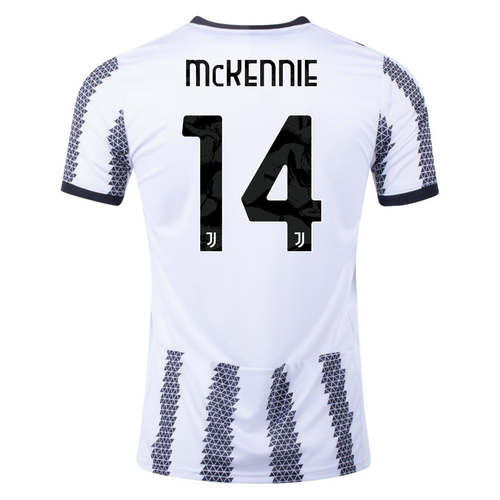 Weston McKennie Juventus 22/23 Home Jersey by adidas Arena Jerseys