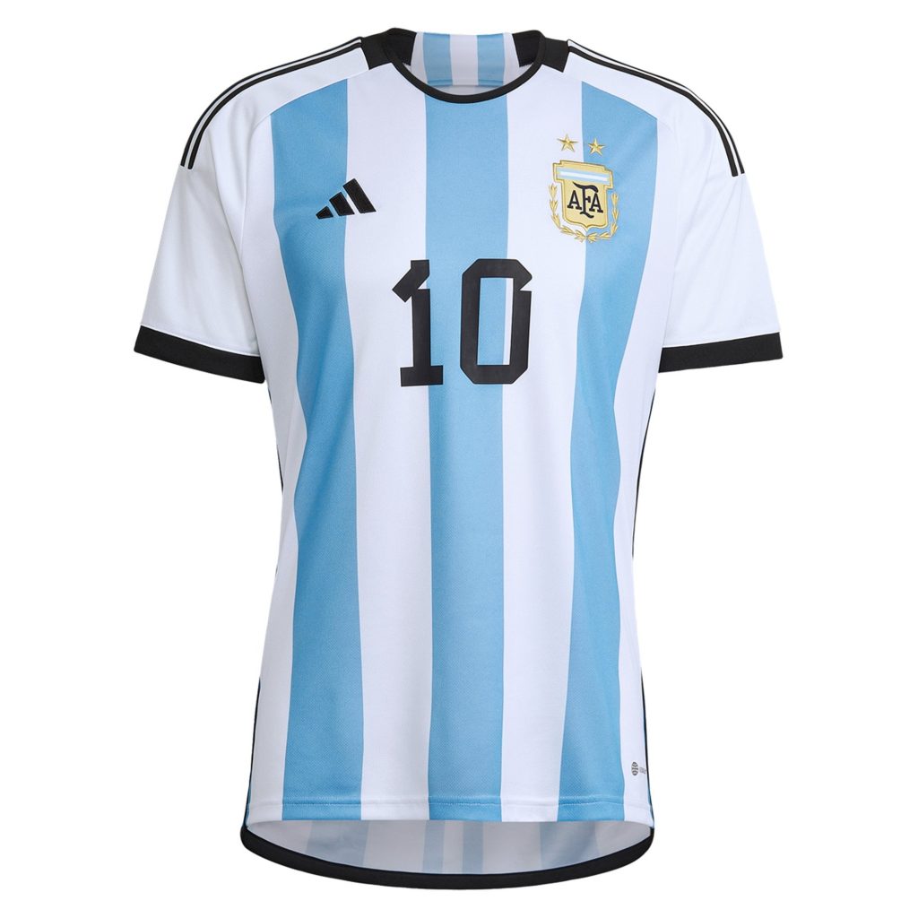 Lionel Messi Argentina 22/23 Home Jersey by adidas – Arena Jerseys