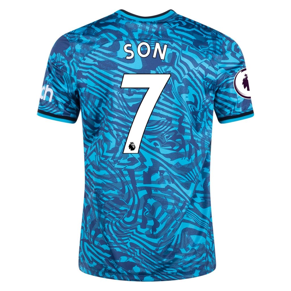 Son Heung-min Tottenham 22/23 Third Jersey by Nike – Arena Jerseys