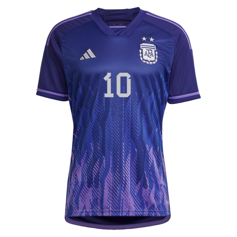 Lionel Messi Argentina 22/23 Away Jersey by adidas Arena Jerseys