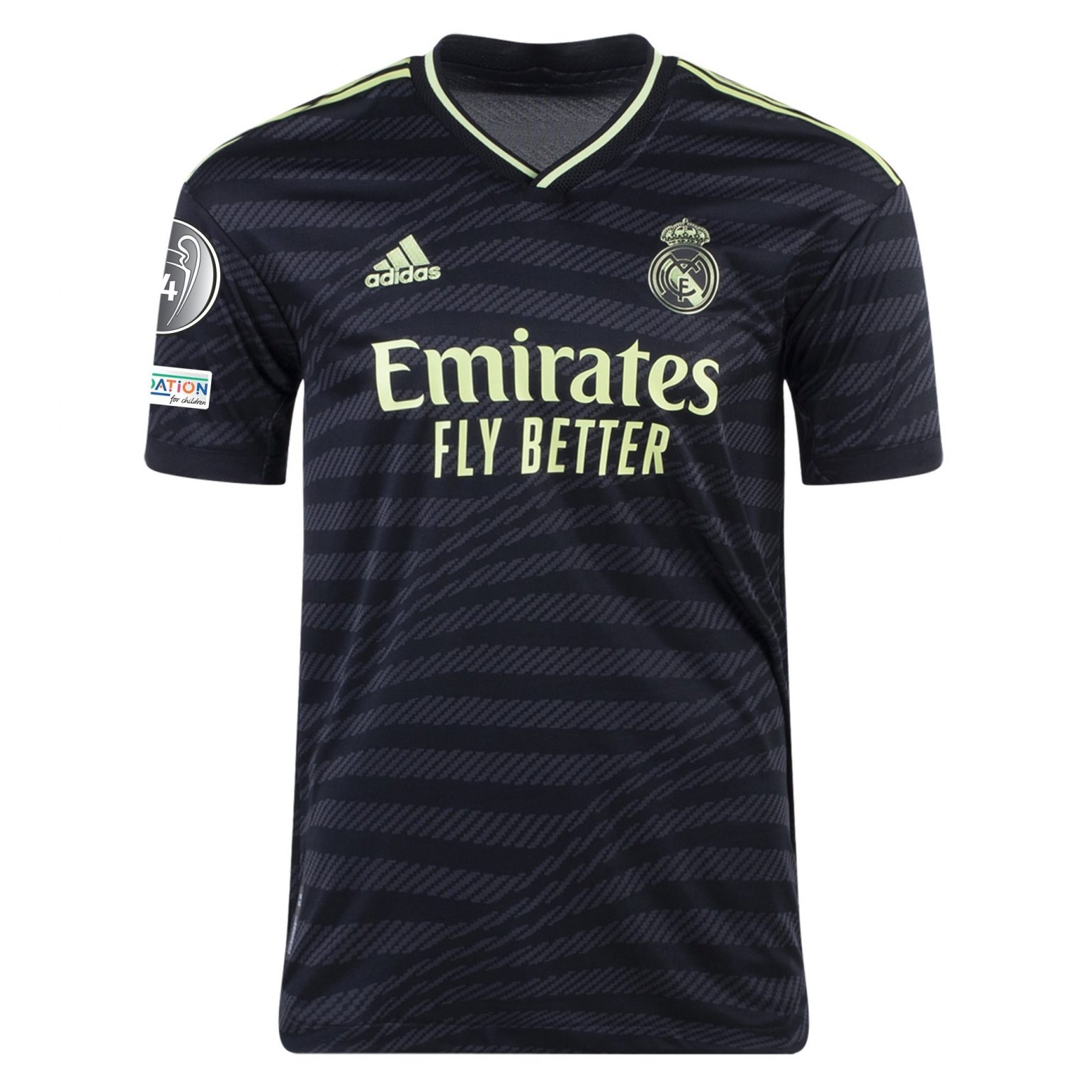 Vinicius Jr. Real Madrid 22/23 UCL Authentic Third Jersey by adidas ...