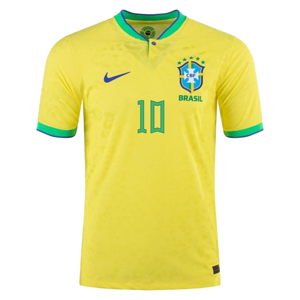 Neymar Brazil 22/23 Authentic Home Jersey by Nike – Arena Jerseys