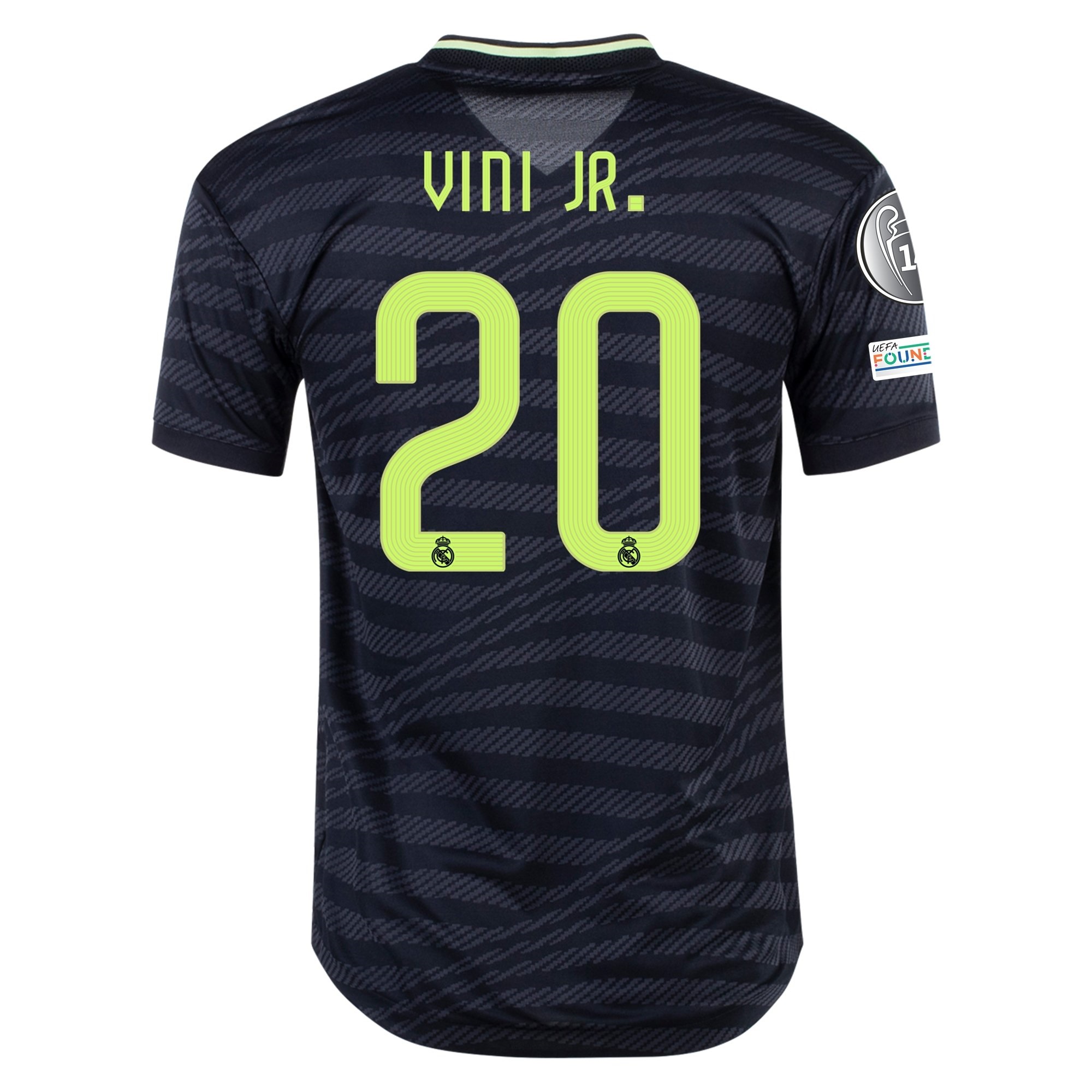 Vinicius Jr. Real Madrid 22/23 UCL Authentic Third Jersey by adidas – Arena  Jerseys
