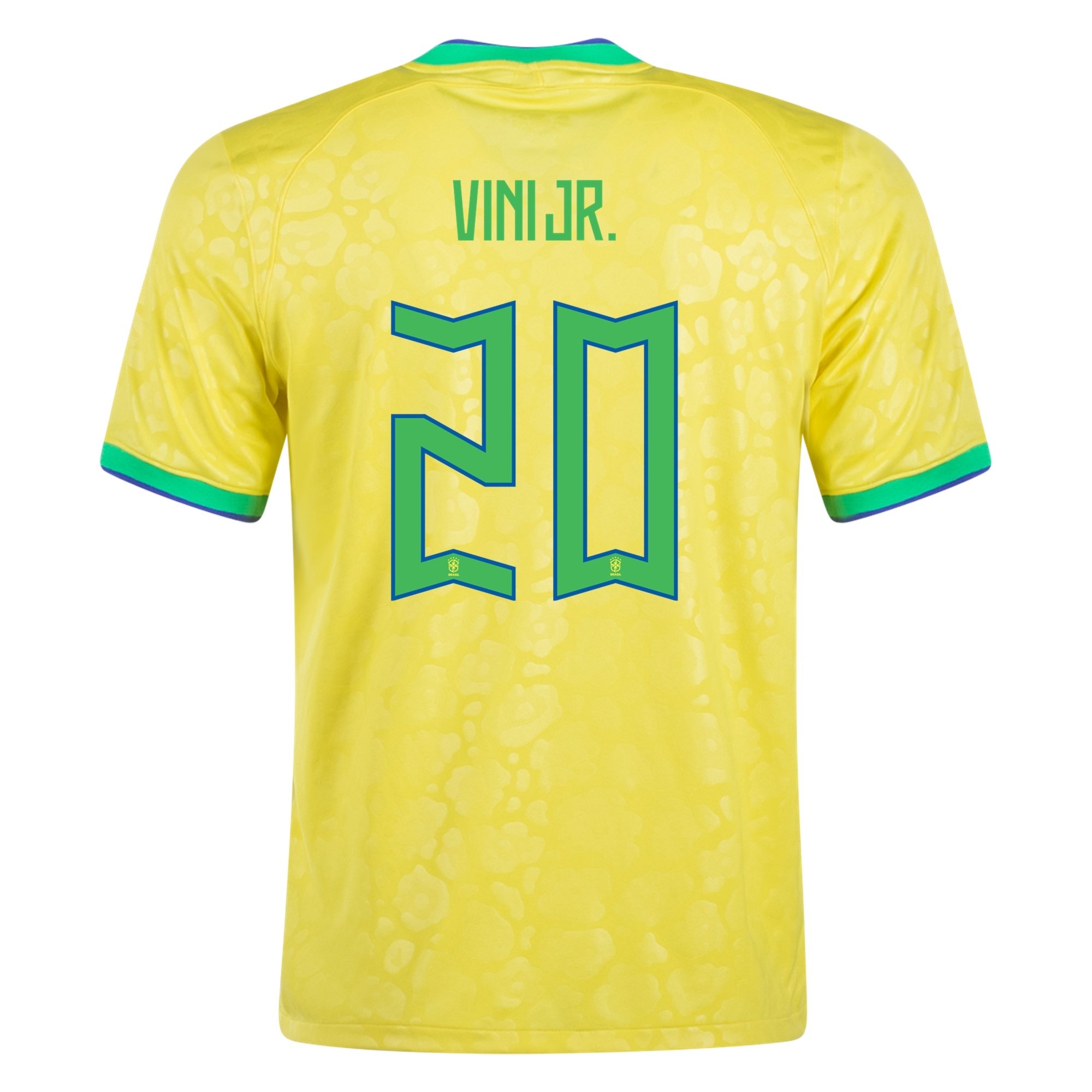 Vinicius Jr. Brazil 22/23 Home Jersey by Nike – Arena Jerseys