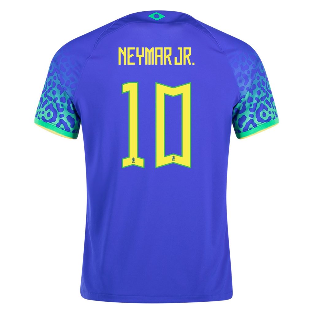 Neymar Brazil 22/23 Away Jersey by Nike – Arena Jerseys