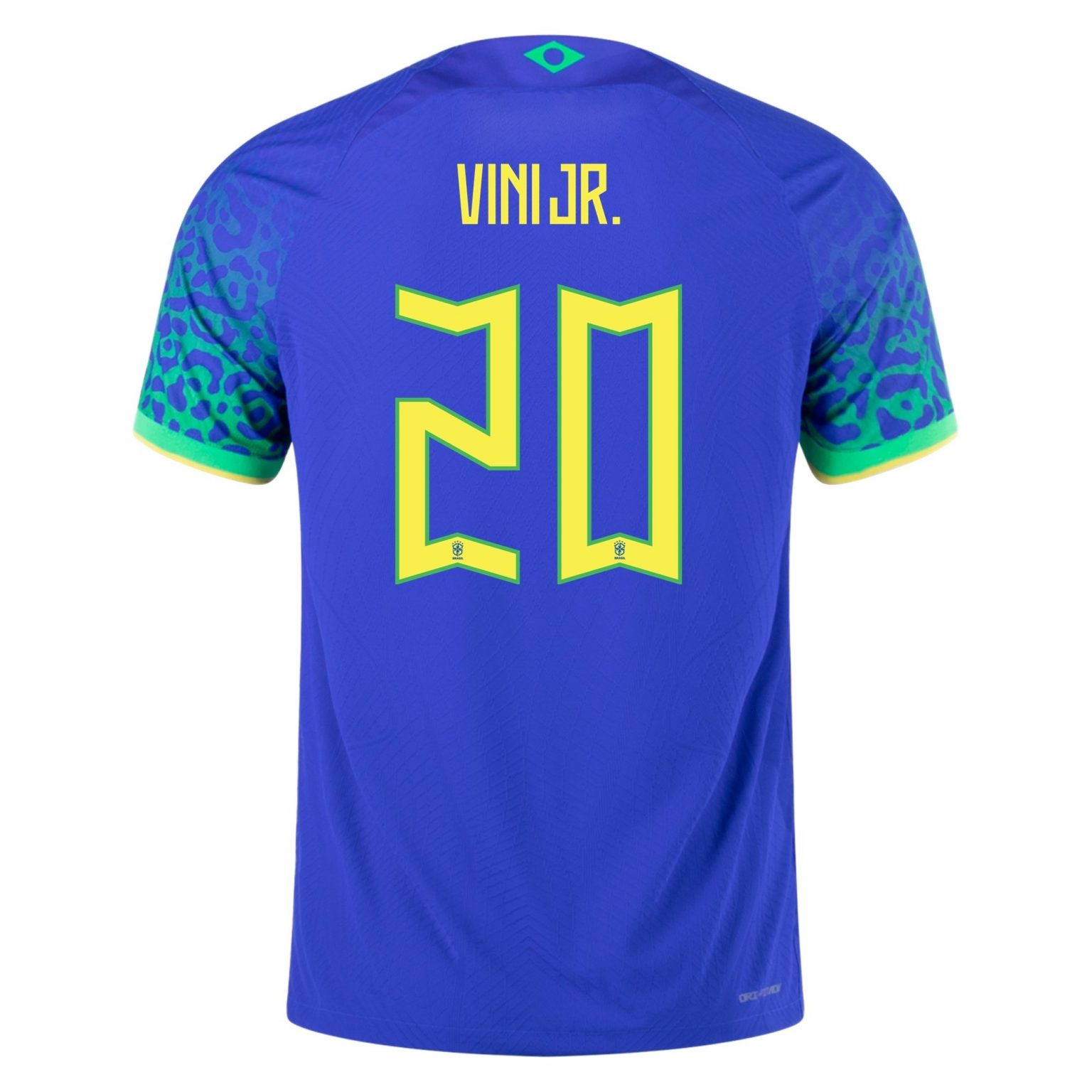 Vinicius Jr. Brazil 22/23 Authentic Away Jersey by Nike – Arena Jerseys