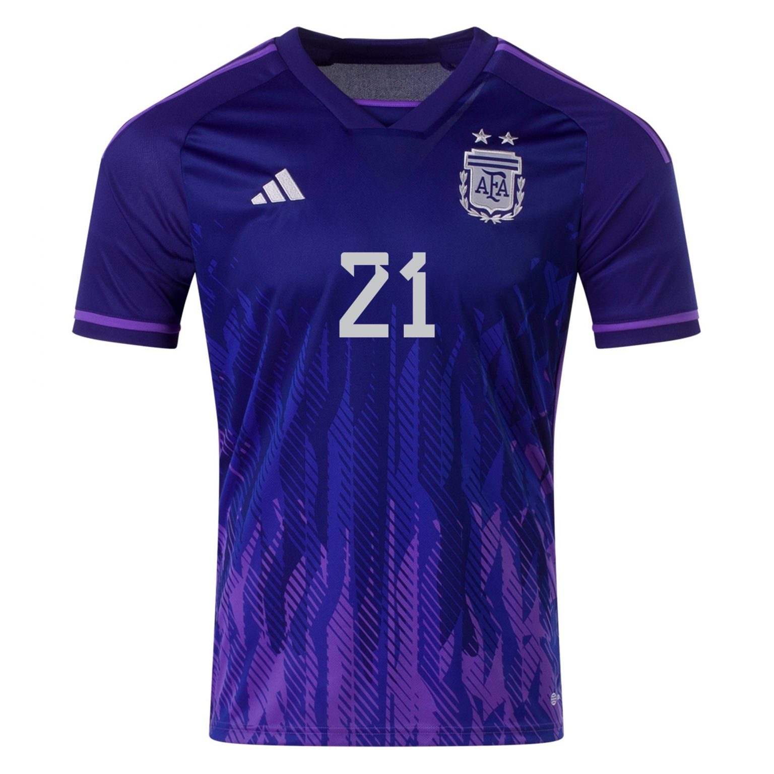 Paulo Dybala Argentina 22 23 Away Jersey By Adidas - Arena Jerseys