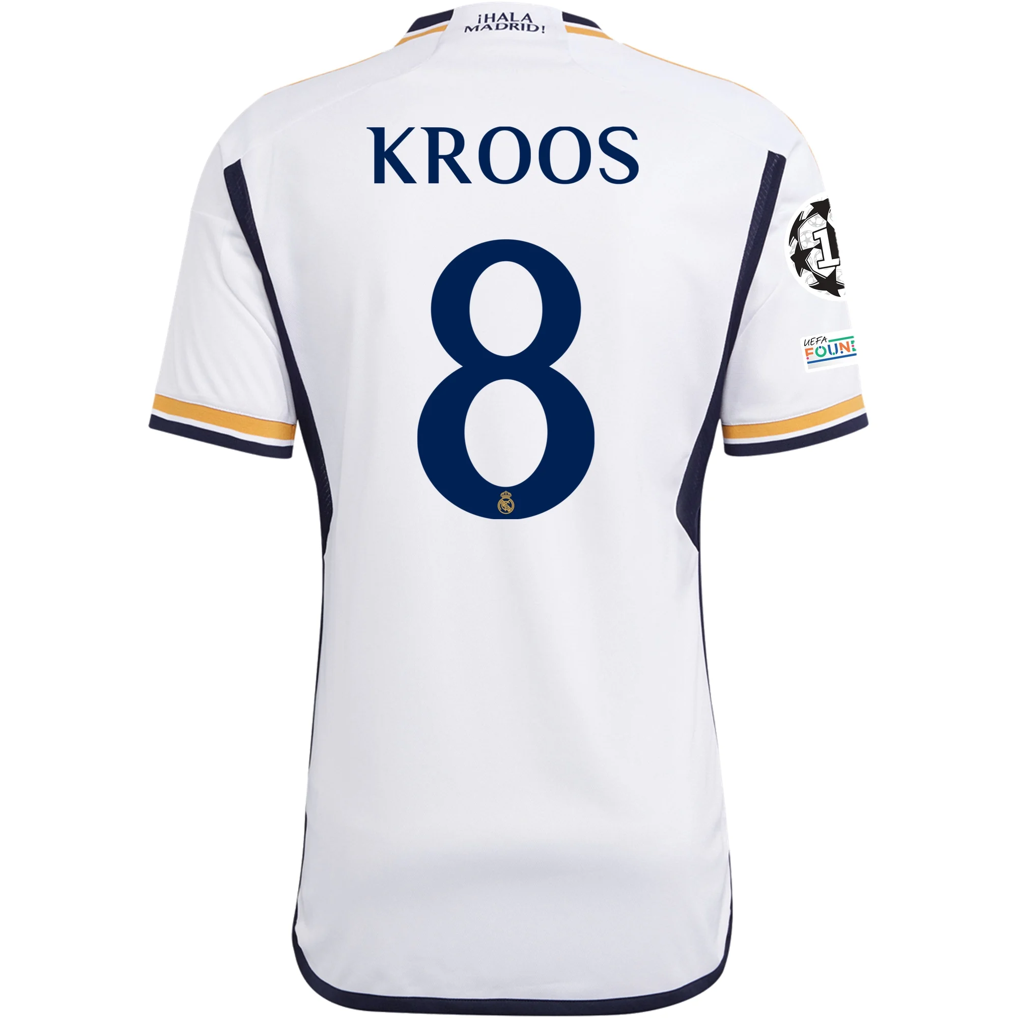 Toni Kroos Real Madrid 23/24 Home by adidas Arena Jerseys
