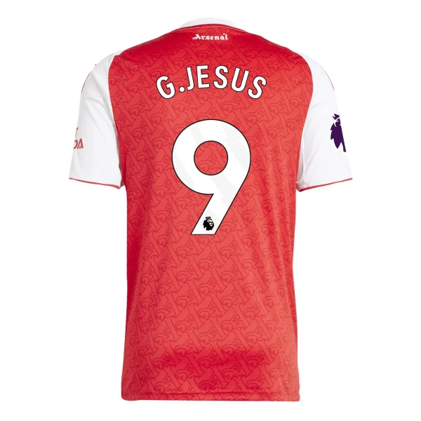 Gabriel Jesus Arsenal 25/26 Home Jersey by adidas
