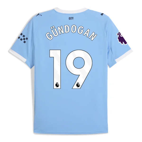 İlkay Gündoğan Manchester City 25/26 Home Jersey by PUMA