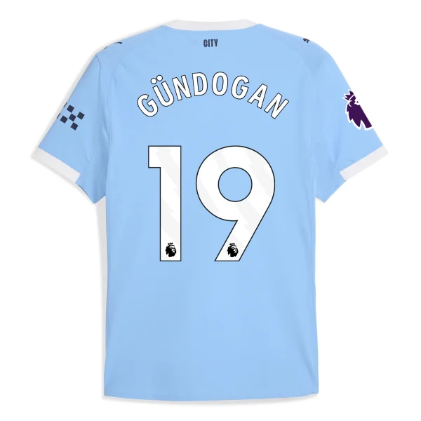 İlkay Gündoğan Manchester City 25/26 Authentic Home Jersey by PUMA