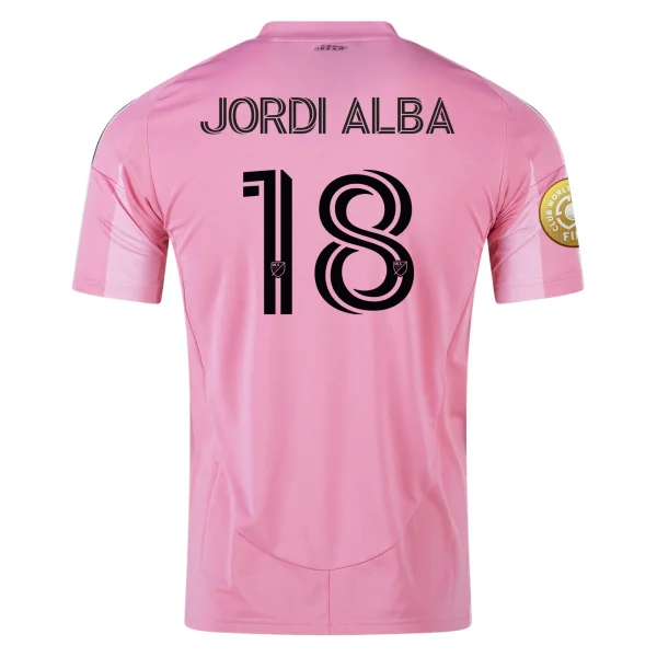 Jordi Alba Inter Miami CF 25/26 Home Jersey by adidas