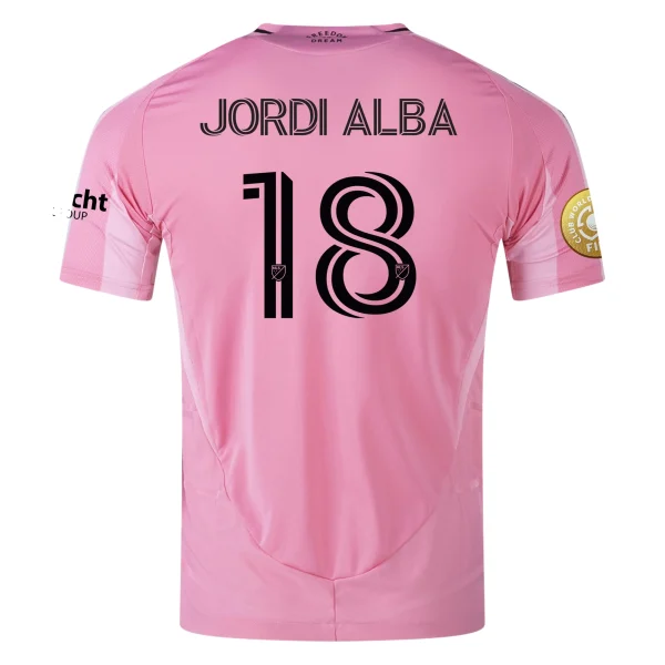 Jordi Alba Inter Miami CF 25/26 Authentic Home Jersey by adidas
