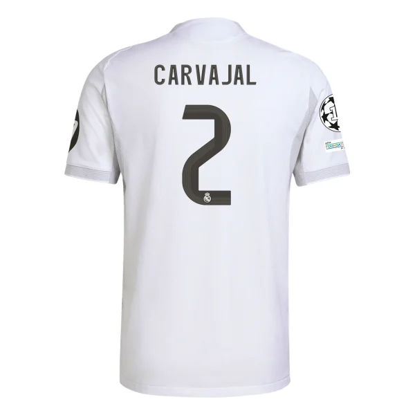 Dani Carvajal Real Madrid 25/26 Authentic Home Jersey by adidas