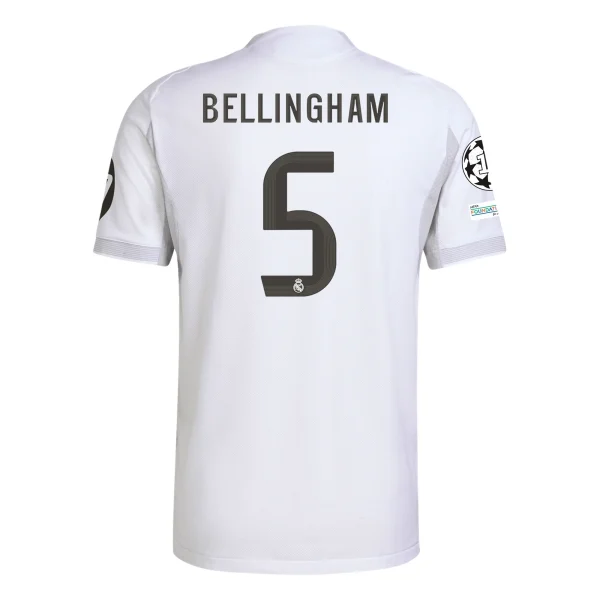 Jude Bellingham Real Madrid 25/26 Home Jersey by adidas