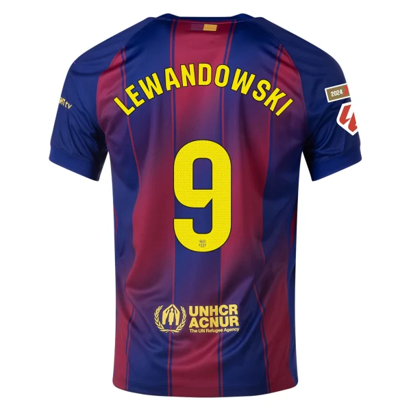Robert Lewandowski Barcelona 25/26 Home Jersey by Nike