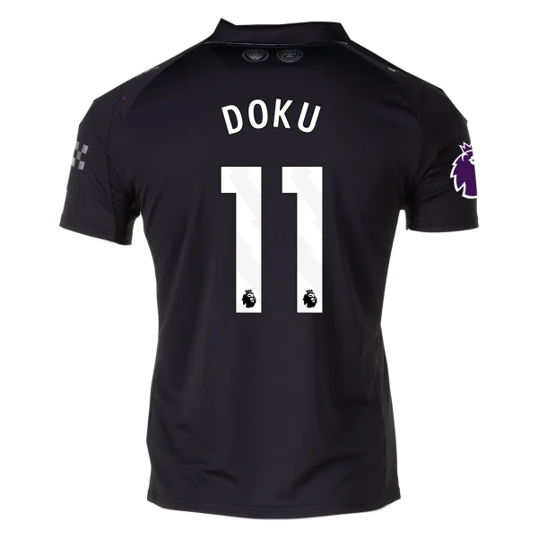 Jérémy Doku Manchester City 25/26 Away Jersey by PUMA