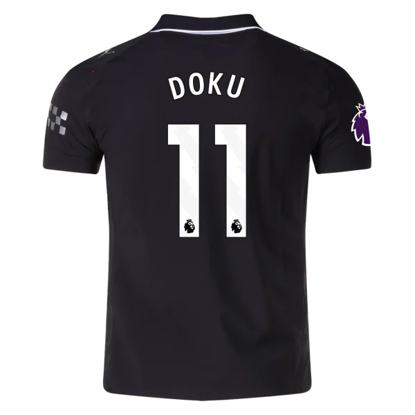 Jérémy Doku Manchester City 25/26 Authentic Away Jersey by PUMA