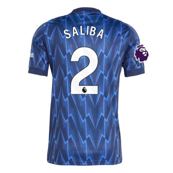 William Saliba Arsenal 25/26 Away Jersey by adidas