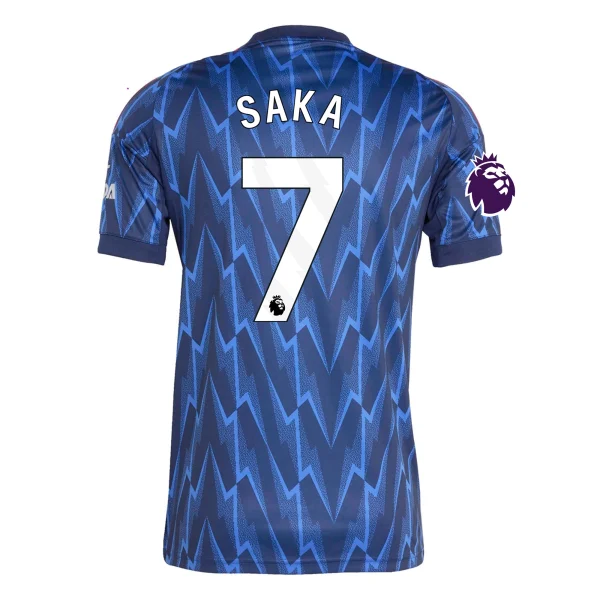 Bukayo Saka Arsenal 25/26 Away Jersey by adidas