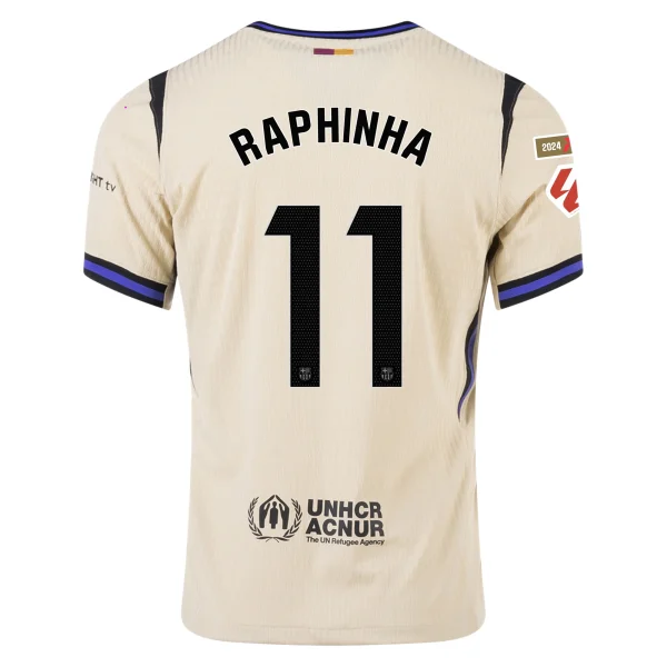 Raphinha Barcelona 25/26 Authentic Away Jersey by Nike