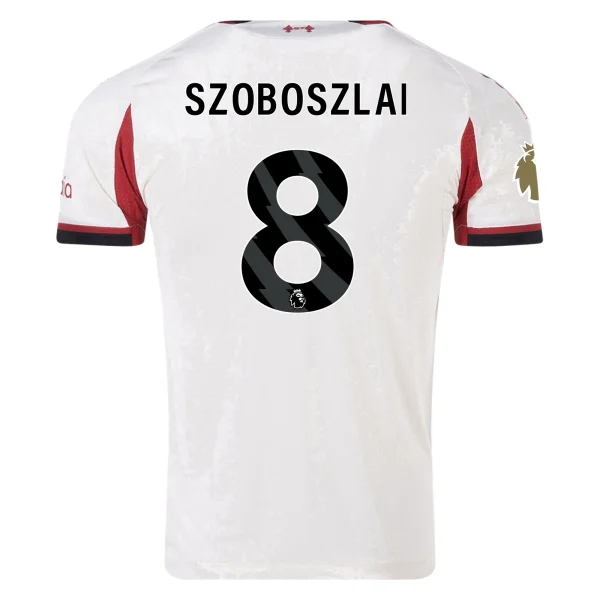 Dominik Szoboszlai Liverpool 25/26 Authentic Away Jersey by adidas