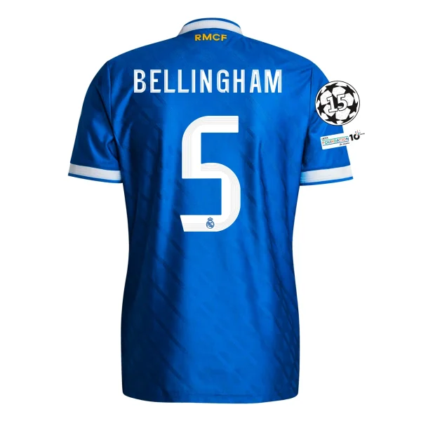 Jude Bellingham Real Madrid 25/26 Authentic Third Jersey by adidas