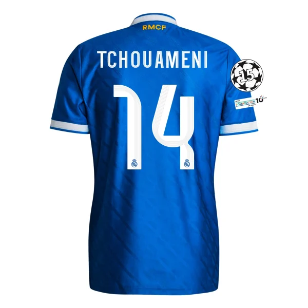 Aurélien Tchouaméni Real Madrid 25/26 Authentic Third Jersey by adidas