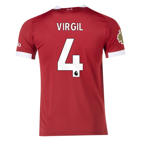 Virgil van Dijk Liverpool 25/26 Authentic Home Jersey by adidas