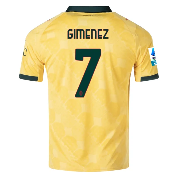 Santiago Giménez AC Milan 25/26 Third Jersey by PUMA