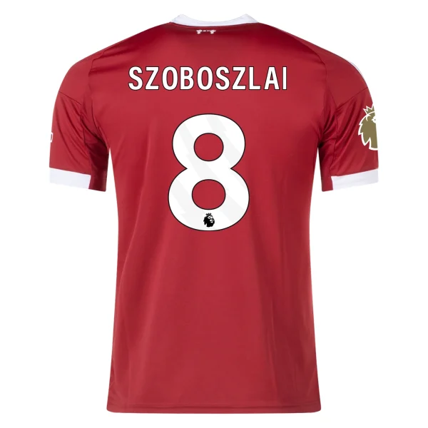 Dominik Szoboszlai Liverpool 25/26 Home Jersey by adidas