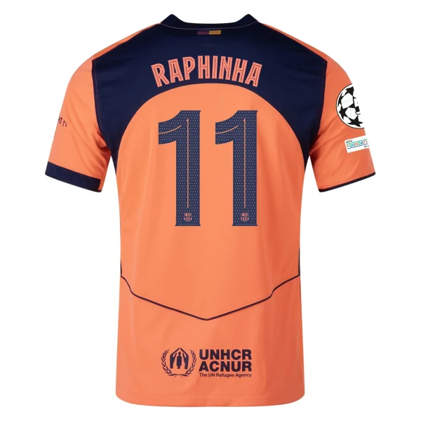 Raphinha Barcelona 25/26 Third Jersey by Nike