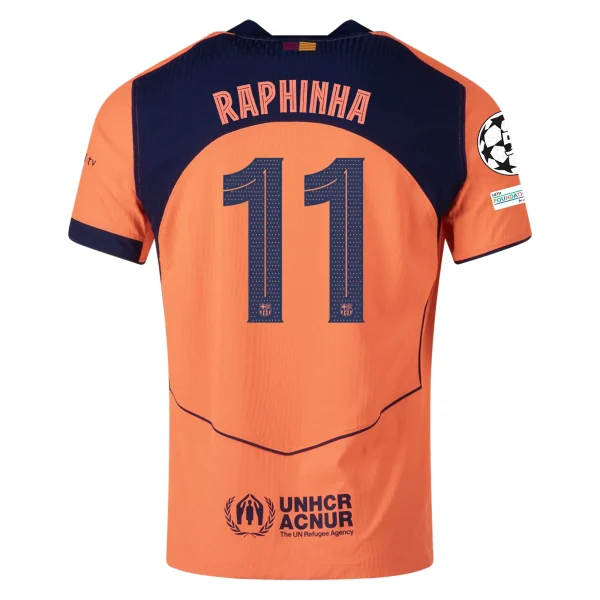 Raphinha Barcelona 25/26 Authentic Third Jersey by Nike