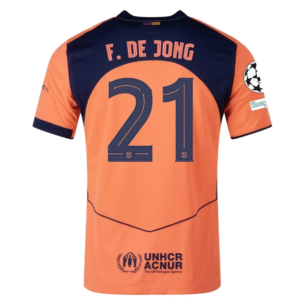 Frenkie de Jong Barcelona 25/26 Third Jersey by Nike