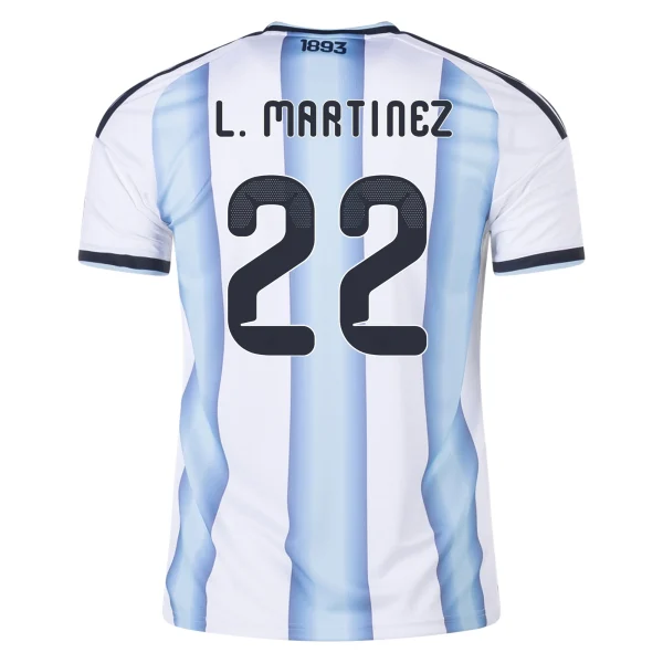 Lautaro Martínez Argentina 26/27 Home Jersey by adidas