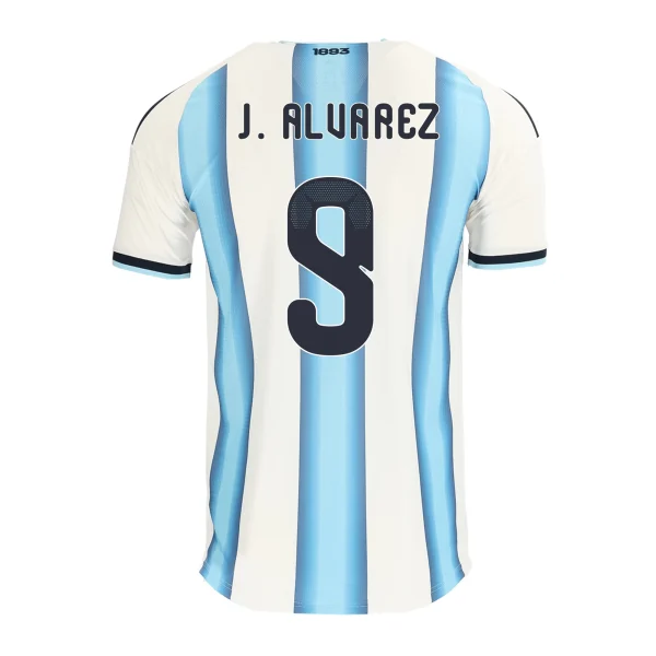 Julián Alvarez Argentina 26/27 Authentic Home Jersey by adidas