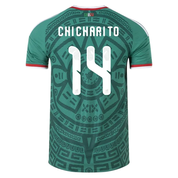 Chicharito Mexico 26/27 Authentic Home Jersey by adidas