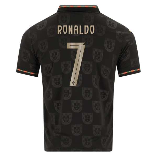 Cristiano Ronaldo Portugal 2025 Pantera Negra Special Edition Jersey by PUMA