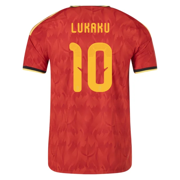 Romelu Lukaku Belgium 26/27 Authentic Home Jersey by adidas