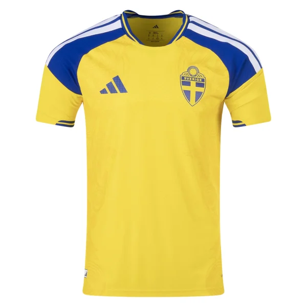 Sweden 26/27 Authentic Home Jersey by adidas
