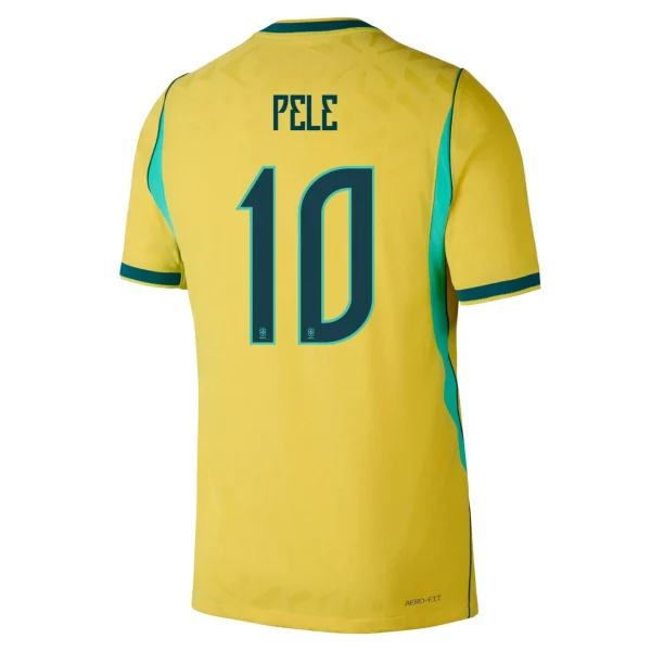 Pele Brazil 26/27 Authentic Home Jersey by Nike