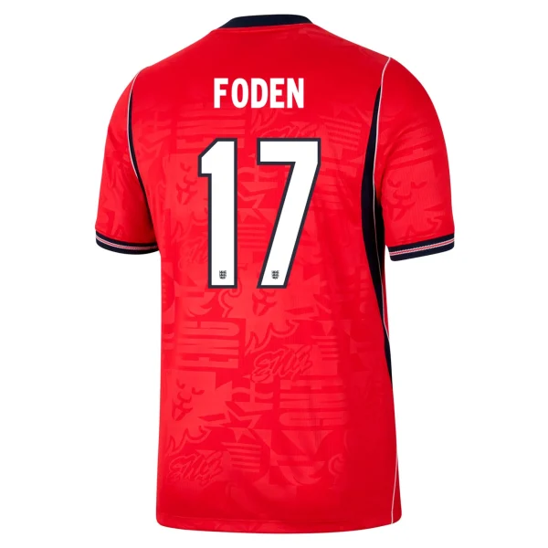 Phil Foden England 26/27 Away Jersey by Nike