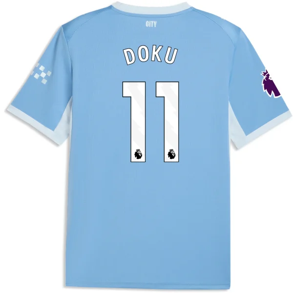 Jeremy Doku Manchester City 26/27 Home Jersey by PUMA