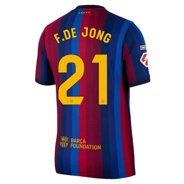 Frenkie de Jong Barcelona 26/27 Authentic Home Jersey by Nike