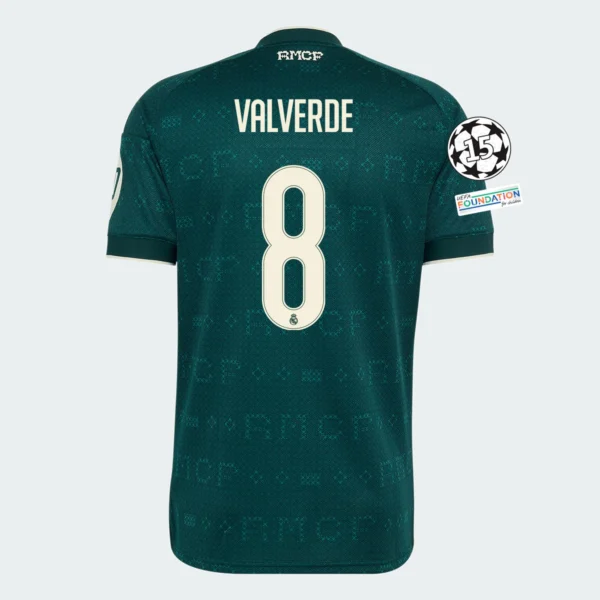 Federico Valverde Real Madrid 26/27 Away Jersey by adidas
