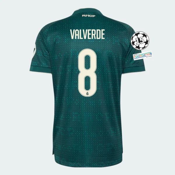 Federico Valverde Real Madrid 26/27 Authentic Away Jersey by adidas
